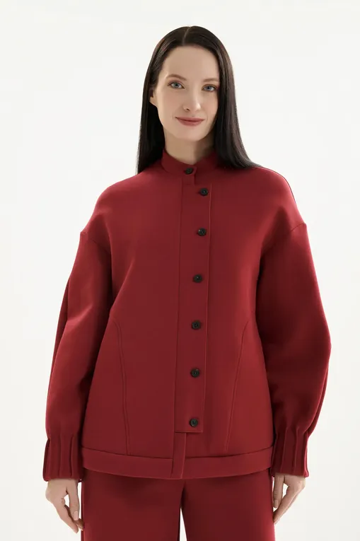 Жакеты MM by MaxMara MMLACETO 261692103 002 DARK RED
