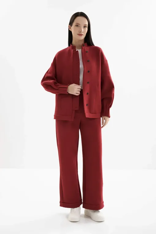 Жакеты MM by MaxMara MMLACETO 261692103 002 DARK RED