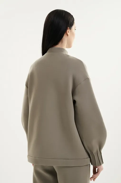 Жакеты MM by MaxMara MMLACETO 261692103 003 HORN GREY GREEN