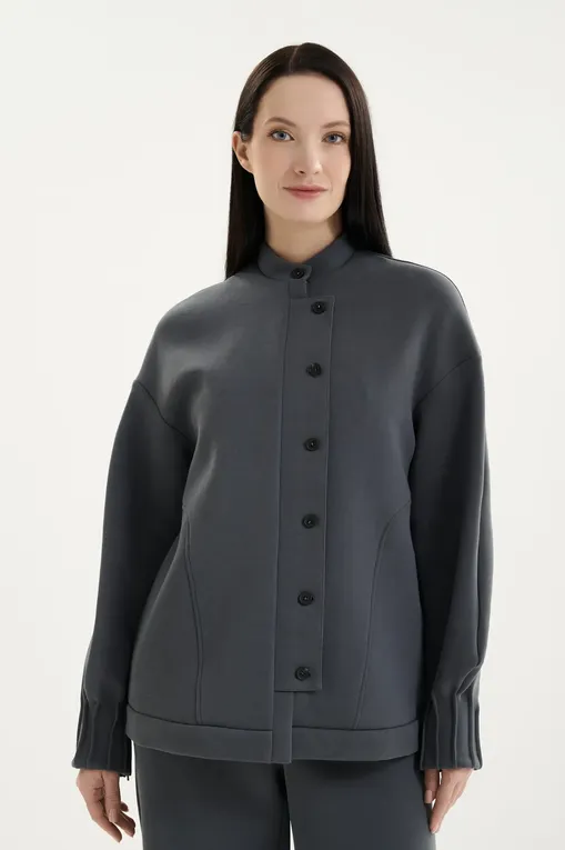 Жакеты MM by MaxMara MMLACETO 261692103 004 DARK GREY