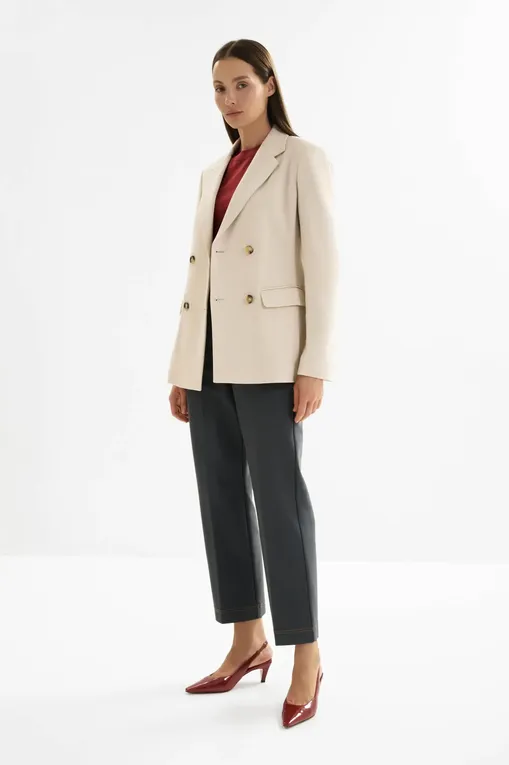 Жакеты MM by MaxMara MMLROTONDO 261691109 001 IVORY