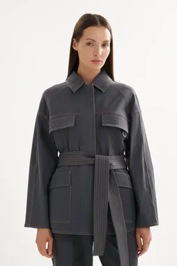 MM by MaxMara MMLWEST 261691101 002 DARK GREY