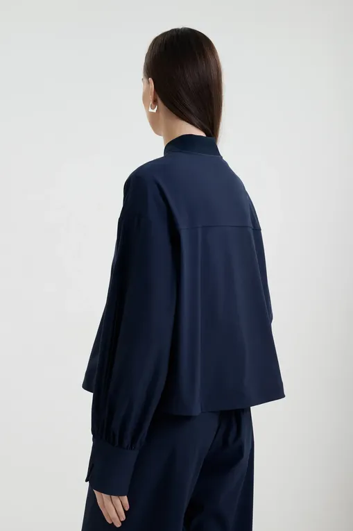 Жакеты MM by MaxMara NARSETE 252691605 002 ULTRAMARINE