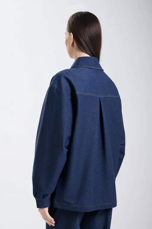 Жакеты MM by MaxMara ORLEANS 252691601 003 ULTRAMARINE