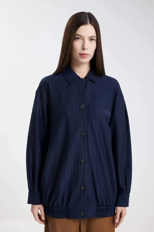 Жакеты MM by MaxMara TALLERO 252691602 001 MIDNIGHTBLUE