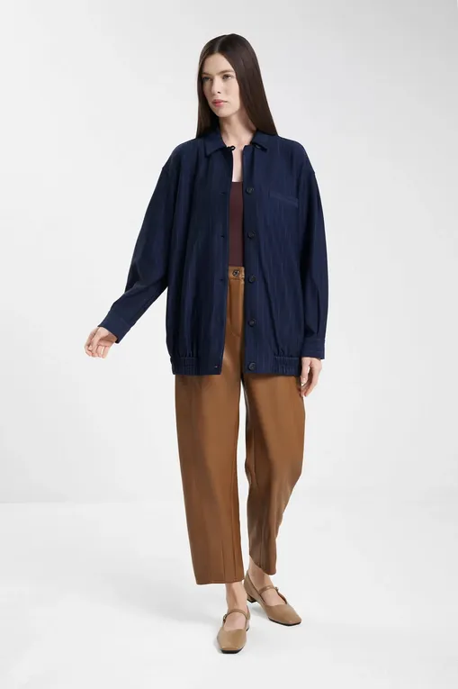 Жакеты MM by MaxMara TALLERO 252691602 001 MIDNIGHTBLUE