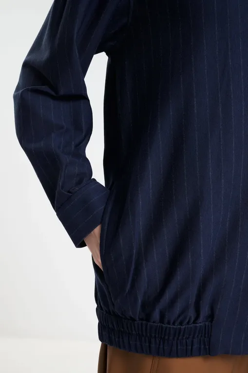 Жакеты MM by MaxMara TALLERO 252691602 001 MIDNIGHTBLUE