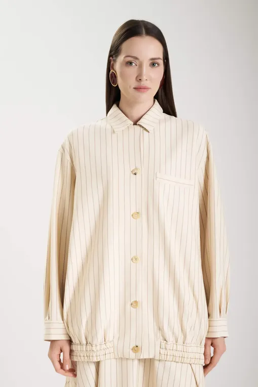 Жакеты MM by MaxMara TALLERO 252691602 004 IVORY