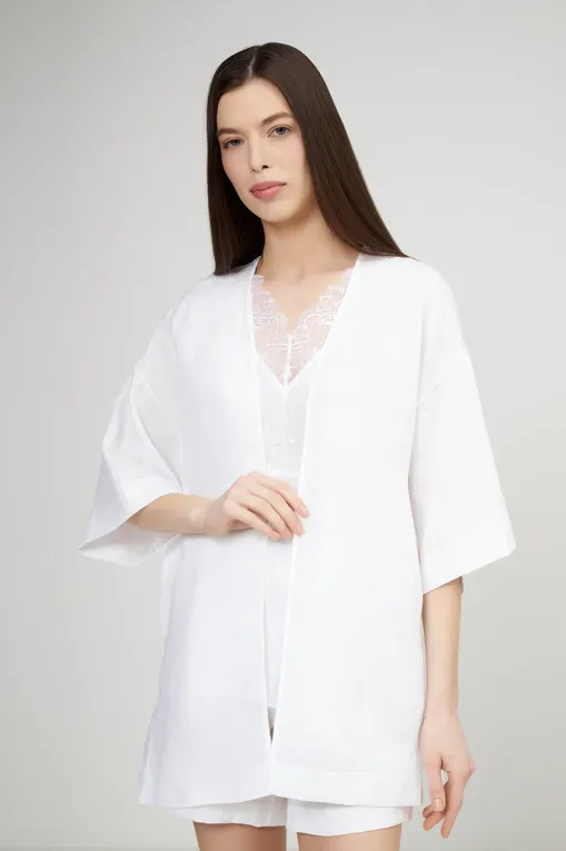 Жакеты Oscalito 7553L 010 WHITE