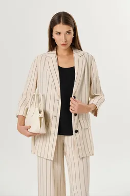 Petit Pas 101125 cream with stripe