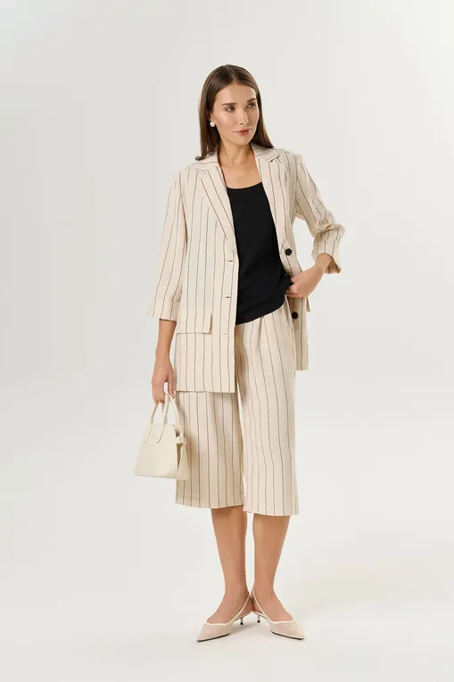 Жакеты Petit Pas 101125 cream with stripe