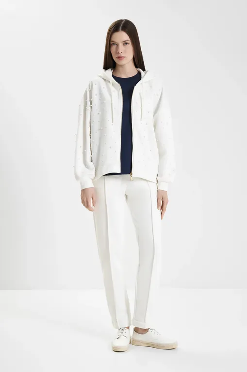 Жакеты TWINSET U&B 242LL2NBB 00245 ANTIQUE WHITE