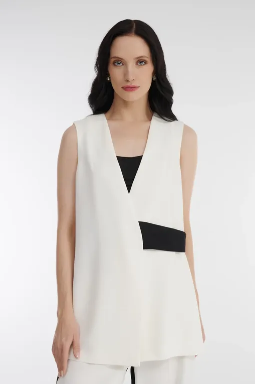Жилеты Diana Gallesi R056R102050N 81 BIANCO SETA