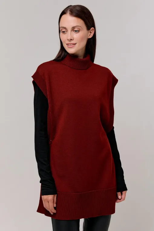 Жилеты Max Mara Leisure ESOTICO 23335602 004 BRICK RED tema1