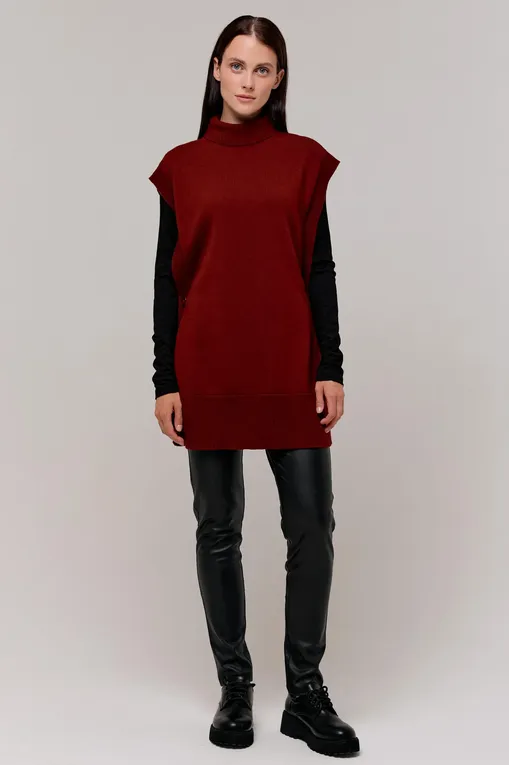 Жилеты Max Mara Leisure ESOTICO 23335602 004 BRICK RED tema1