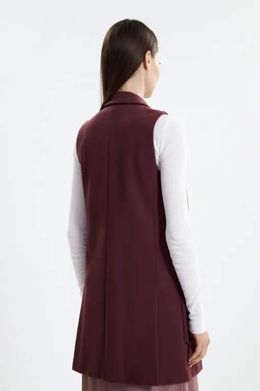 Жилеты Max Mara DELFI 39110616 002 BORDEAUX