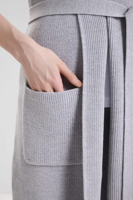 Жилеты MM by MaxMara BADESSE 252635601 005 LIGHT GREY