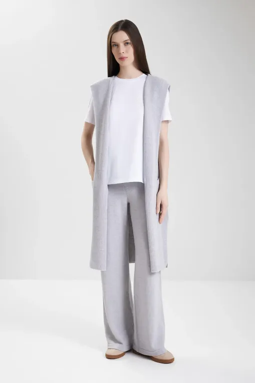 Жилеты MM by MaxMara BADESSE 252635601 005 LIGHT GREY