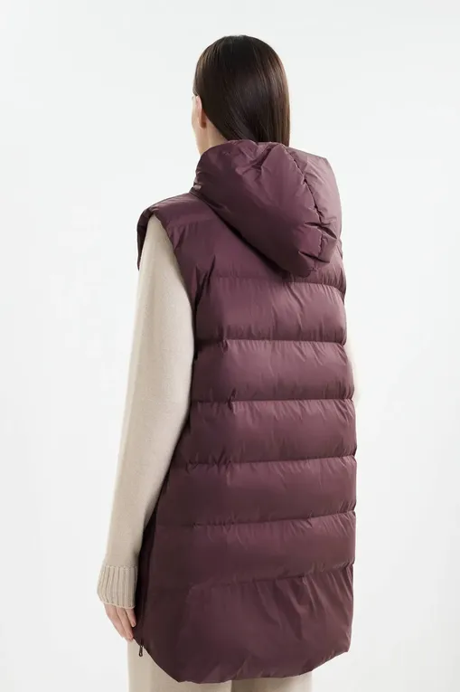 Жилеты MM by MaxMara LODOLA 252629601 007 BORDEAUX