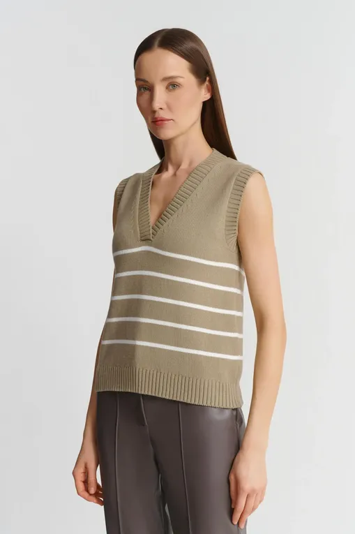 Жилеты MM by MaxMara SCAFATI 251635101 002 SAND