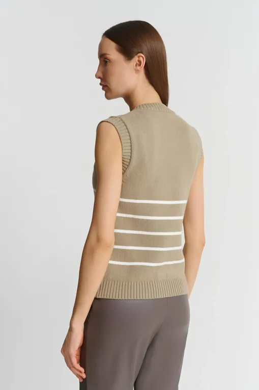 Жилеты MM by MaxMara SCAFATI 251635101 002 SAND