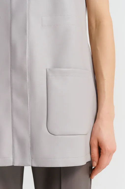 Жилеты MM by MaxMara TOLONE 251691106 001 LIGHT GREY