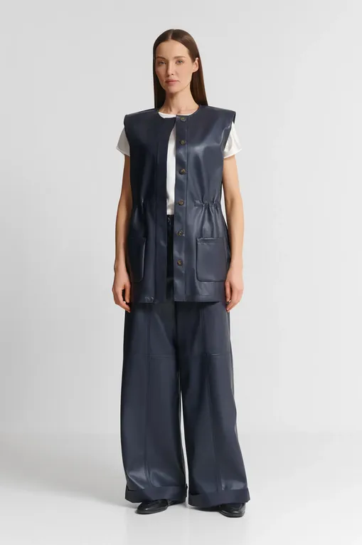 Жилеты MM by MaxMara TOLONE 251691106 003 NAVY