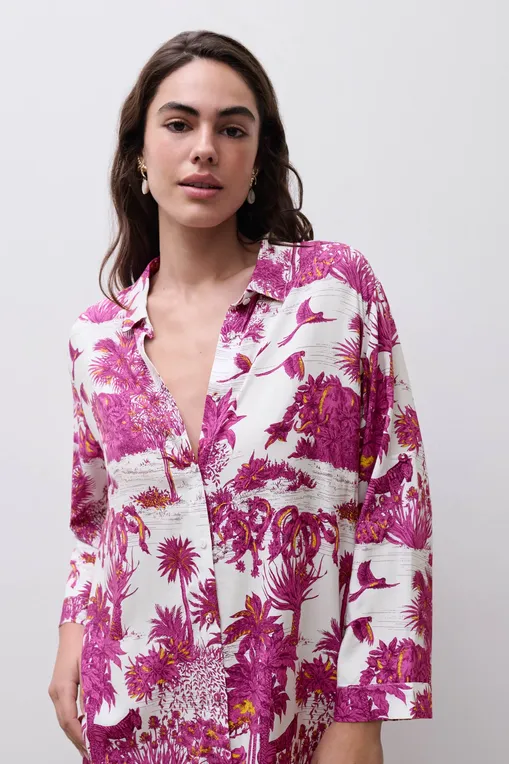 Рубашки Chantelle C14YJ0 A11 White jungle