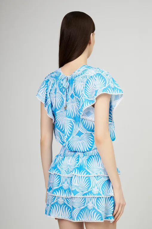 Туники Melissa Odabash Jess SS Lotus