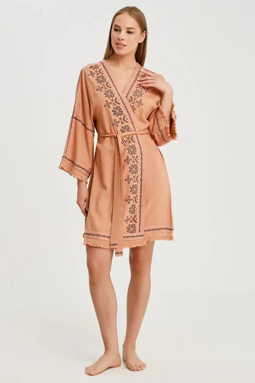 Туники Melissa Odabash Kara CR Tan/Brown