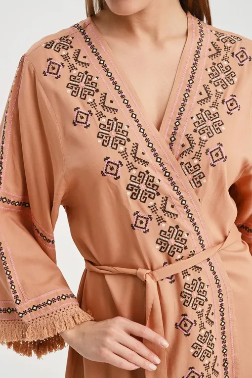 Туники Melissa Odabash Kara CR Tan/Brown