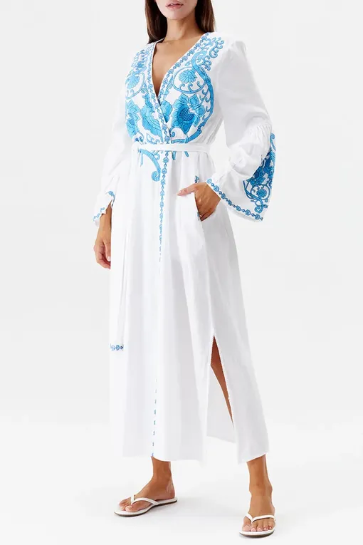 Туники Melissa Odabash Romilly CR 24 white/blue