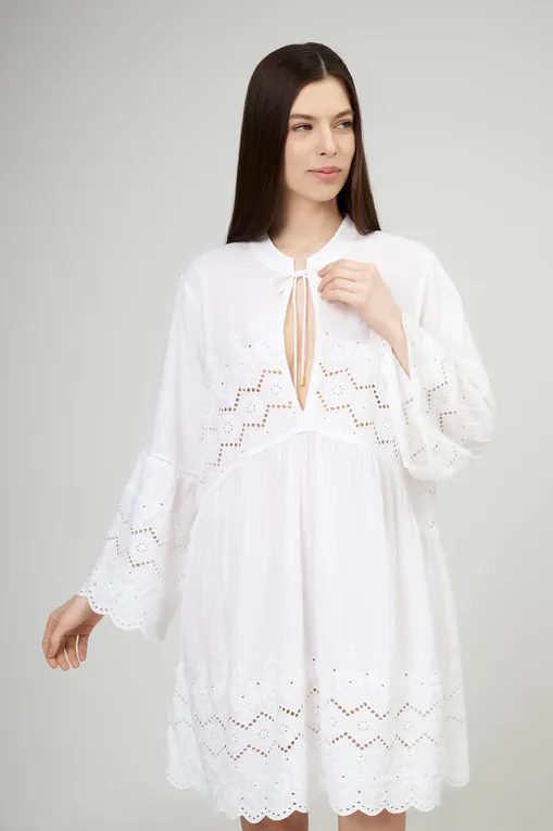 Туники Melissa Odabash Sebenna SS White