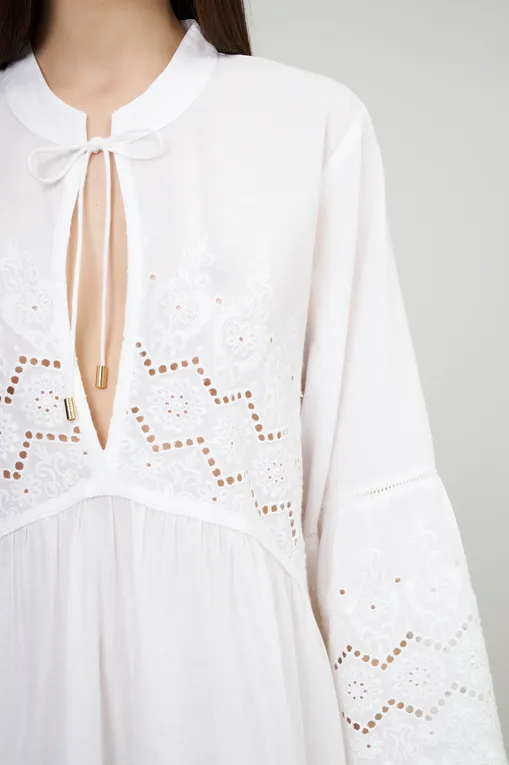 Туники Melissa Odabash Sebenna SS White