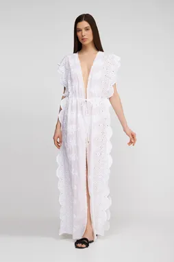 Melissa Odabash Talitha CR White