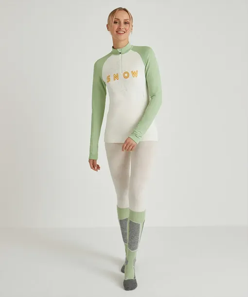Лонгсливы Falke Ess 37561 2040 off-white