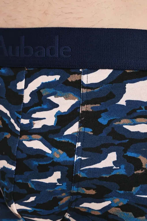 Трусы AUBADE XB78T BLUE PLAYFUL