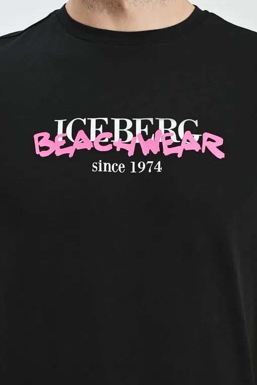 Футболки Iceberg ICE3MTS01 Black