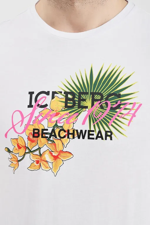 Футболки Iceberg ICE3MTS02 White