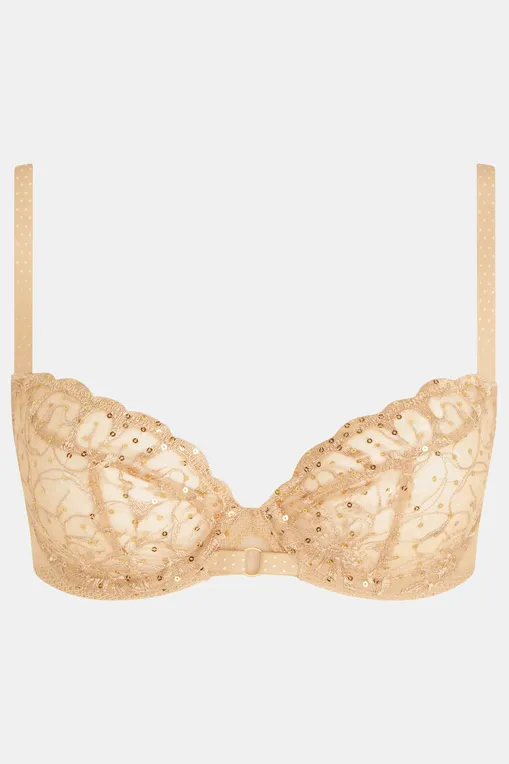 Бюстгальтеры Chantelle C12Q10 0CK Toffee Sequins