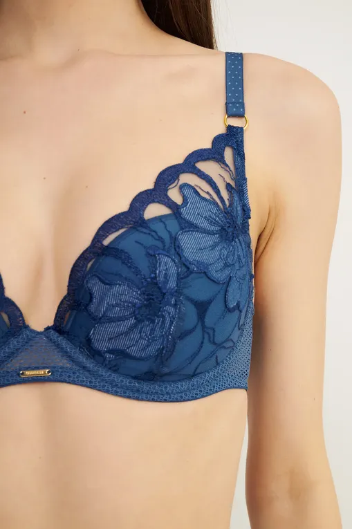 Бюстгальтеры Chantelle C12Q20 A54 Jeans Blue denim