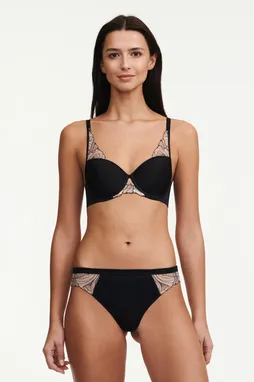 Chantelle C22DN6 0V9 Black-Golden beige
