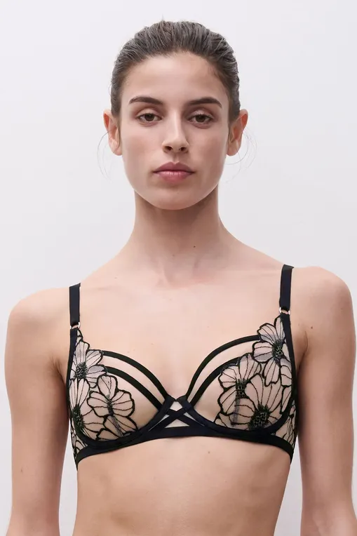 Бюстгальтеры Chantelle C22OM0 A38 Black/soft pink