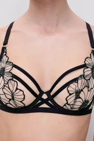 Chantelle C22OM0 A38 Black/soft pink