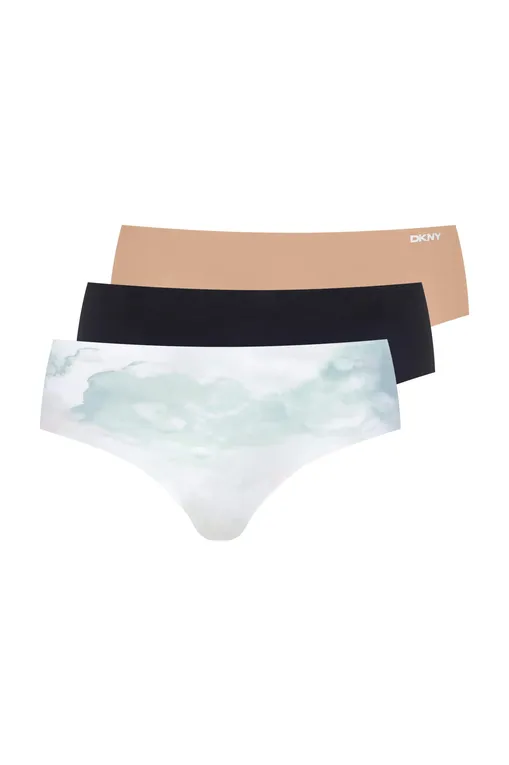 Трусы DKNY DK5028BP3 I900Y BLACK/GLOW/SOFT SPRAY PRINT