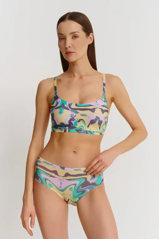 Трусы Chantelle C11D40 A59 Chromatica waves print