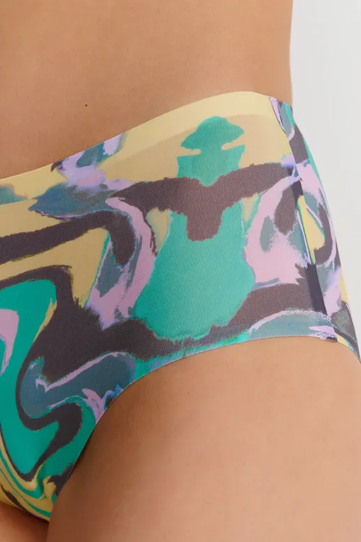 Трусы Chantelle C11D40 A59 Chromatica waves print