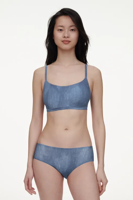 Трусы Chantelle C11D40 A21 Blue denim print