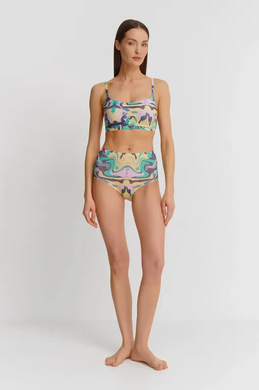 Трусы Chantelle C11D70 A59 Chromatica waves print