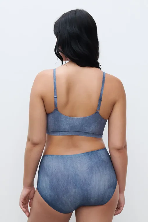 Трусы Chantelle C11D70 A21 Blue denim print